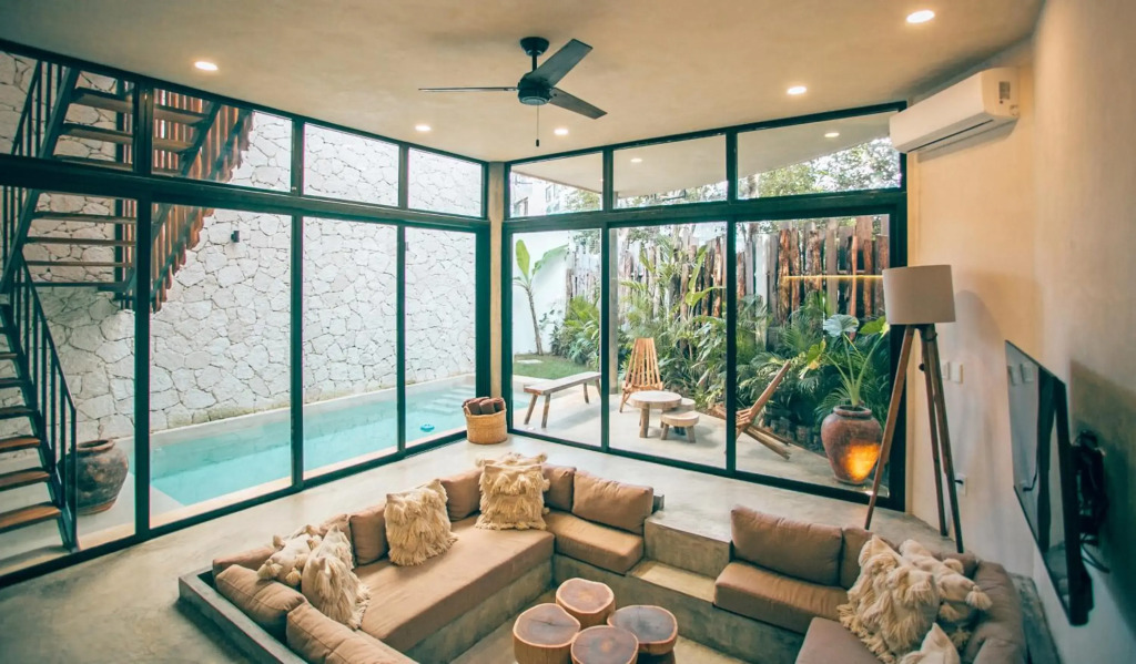 Round Luxury Jungle Villa Priv Pool-Concierge 4A