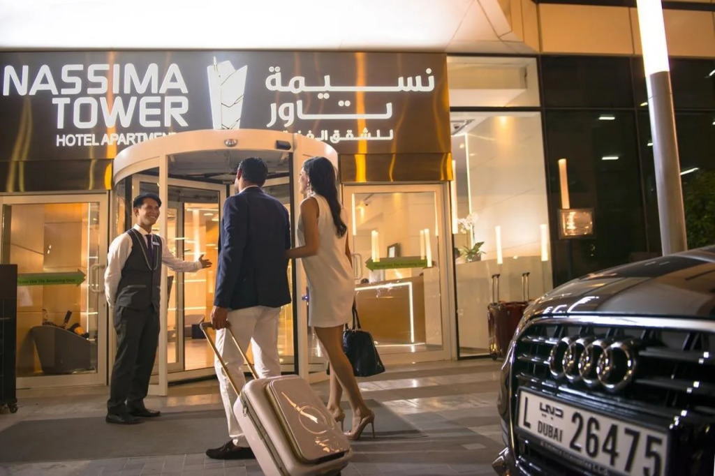 Отель Nassima Tower Hotel Apartments