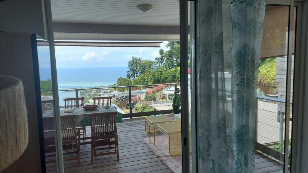 Studio Vaimiti pour 2 personnes vue mer et Moorea
