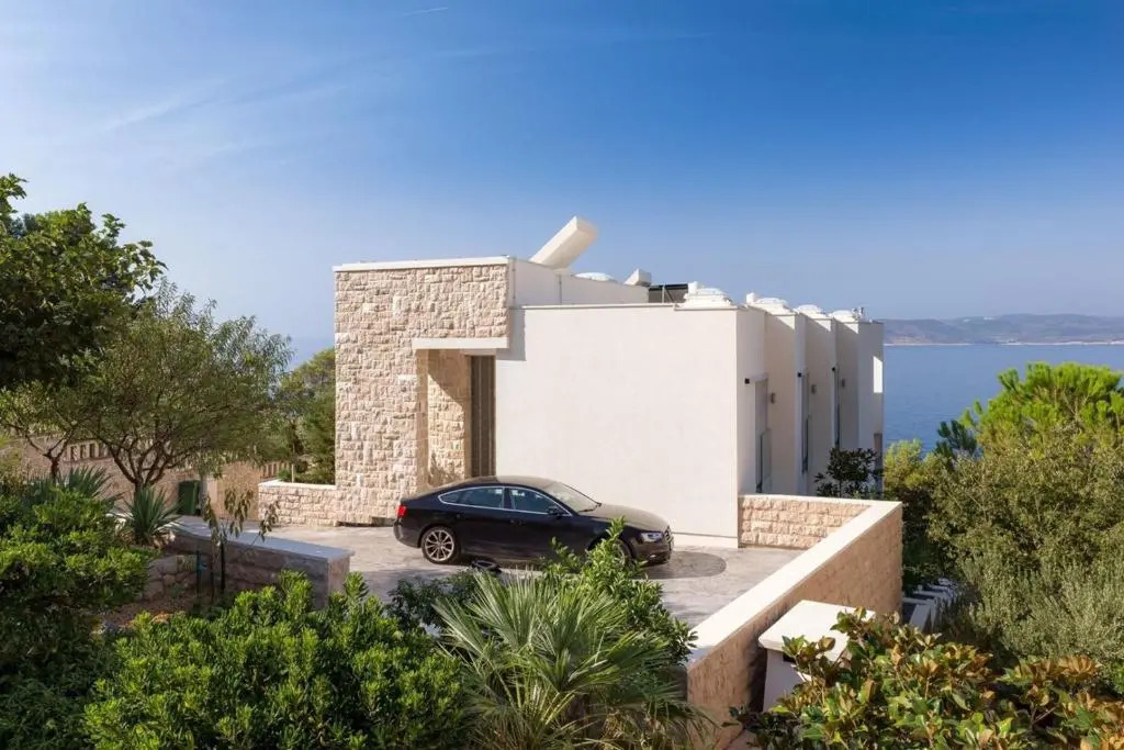 Luxury seafront villa Brela Pride with heated pool