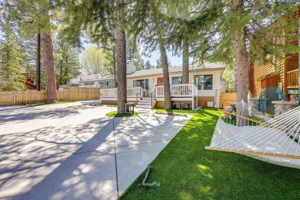 Walk to Big Bear Marina: Modern Home w/ Hot Tub!