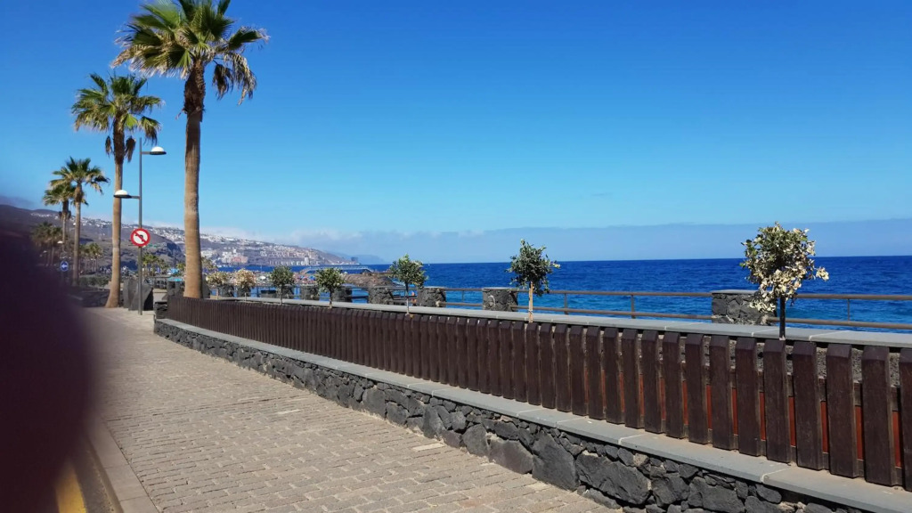 Acogedor estudio en Candelaria en primera línea de mar