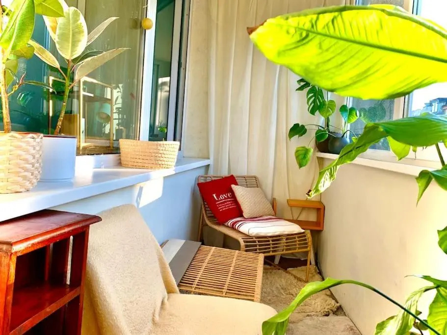 Three bedroom with two terraces for 7people+baby