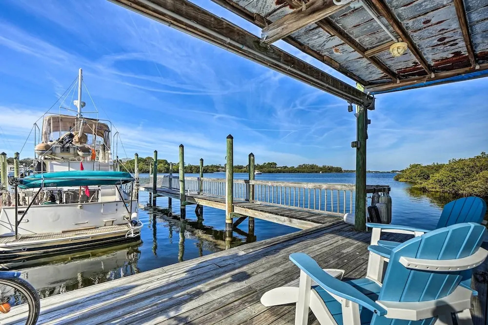Waterfront Tarpon Springs Vacation Rental!