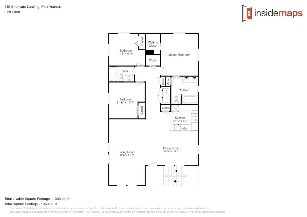 The Mermaid - 3 Br Home