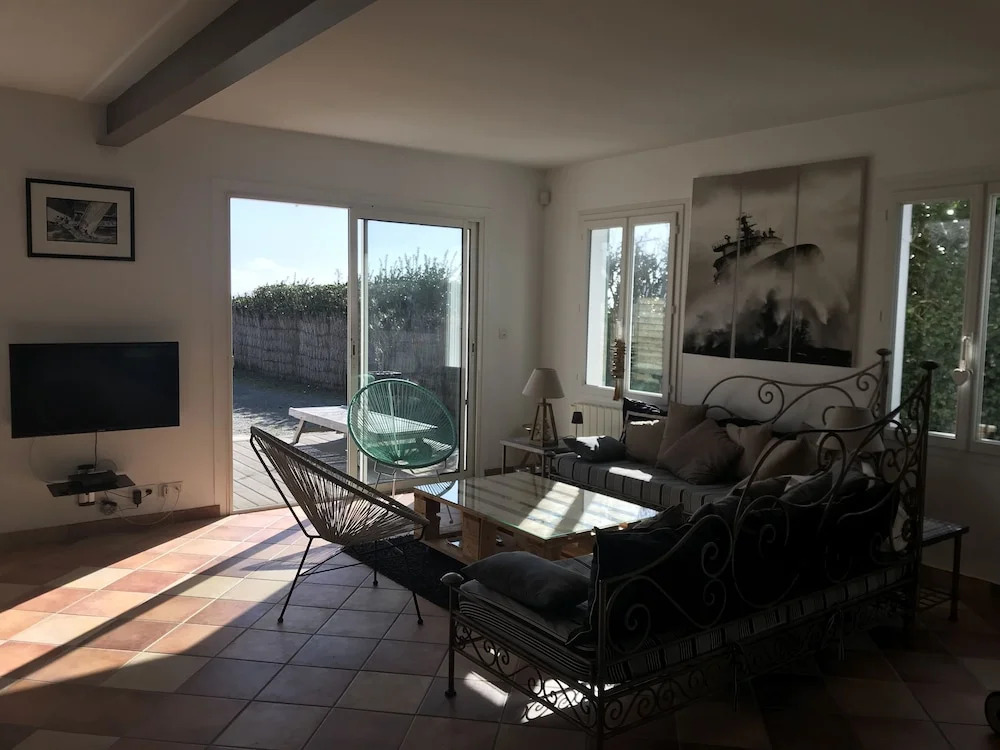 Villa Carnac face mer