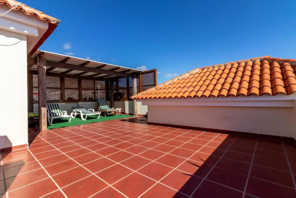 Flatguest Pajara + 2 terraces + 9 PAX + Sea view