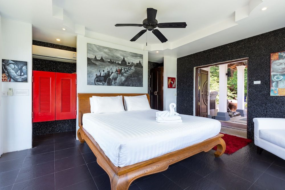 Spectacular Ocean Views 8BR Pool Villa Sawan in Patong! Relax & Play - Billiard, Table football, Gym & Sauna