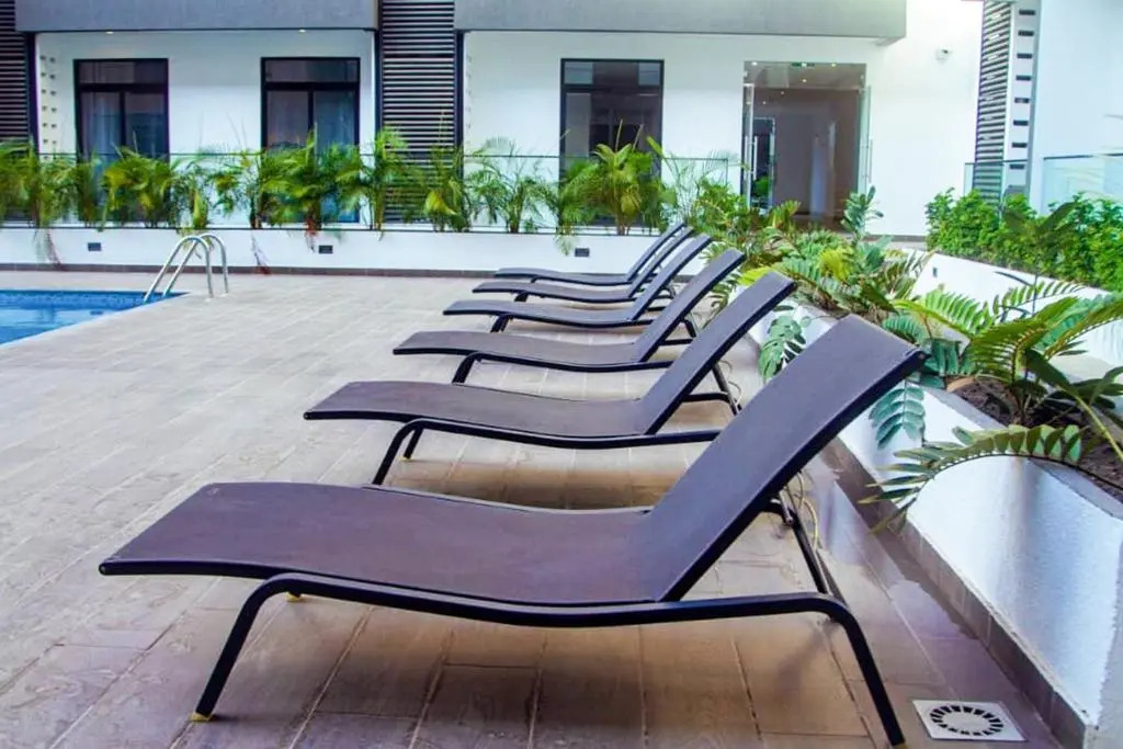 Nicely Furnished Studio with Pool view at Embassy Gardens