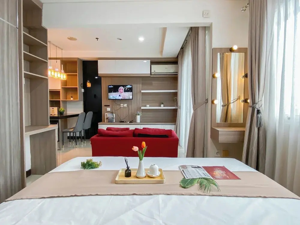 Comfort Studio At Sky Terrace Apartment