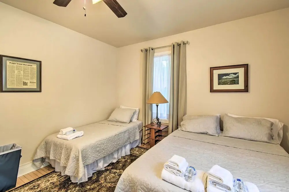 Walkable Lake Elkhart Apt: Dine, Shop, Swim!