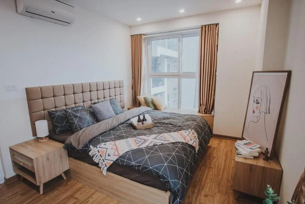 BunHomestay ☆ SEA-View BEDROOM 3BR/apt☆Netflix+Pool☆Near Harbour