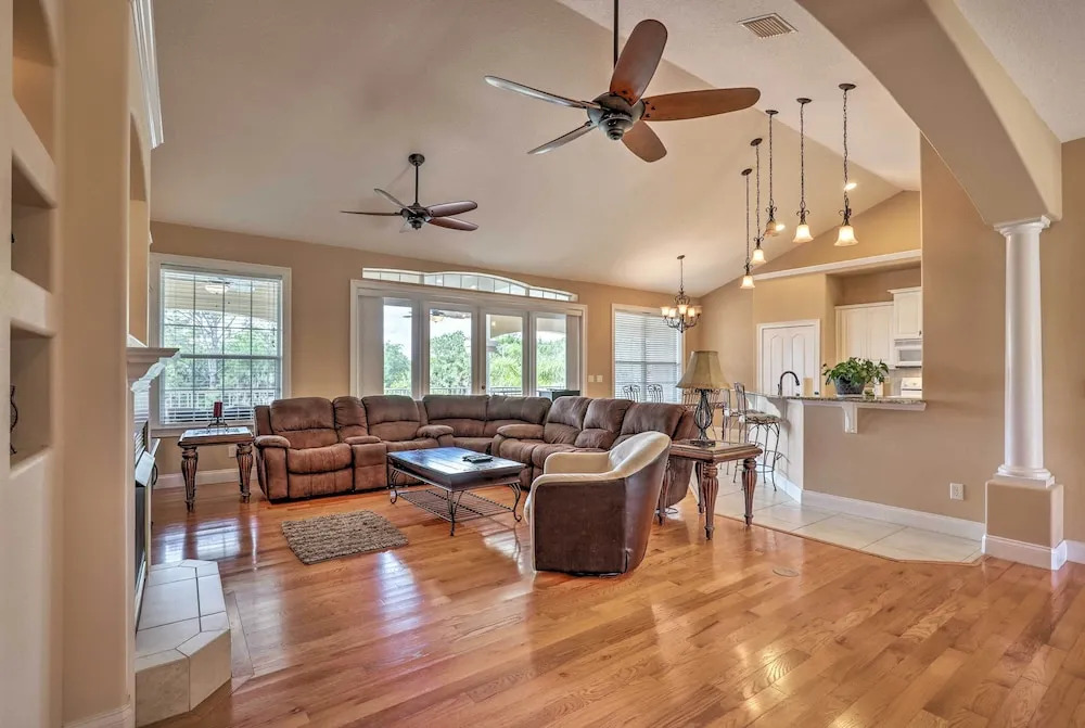Luxury Palm Coast Home w/ Dock & Game Room!