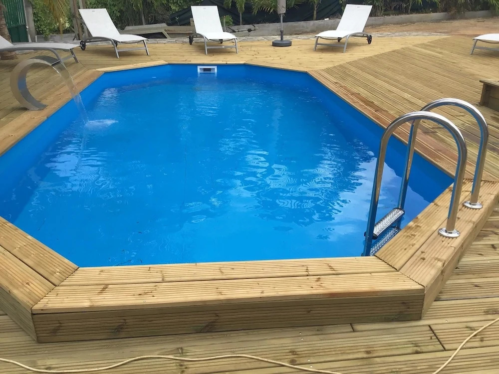 Bungalow With 2 Bedrooms in Ste Rose, With Pool Access, Enclosed Garde
