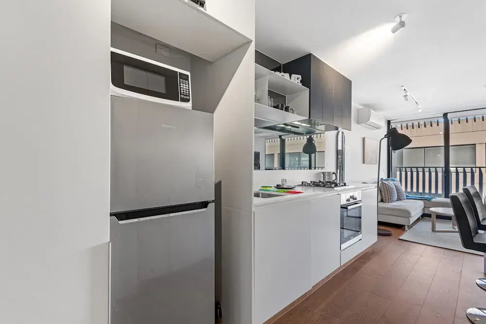 Sleek South Melbourne Pad, 1-bed by Albert Park