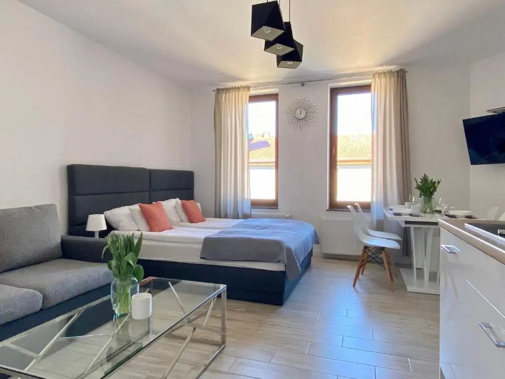 Apartamenty Bałtyckie - Grand Baltic - WIFI, Klimatyzacja, Sala Zabaw, Taras wypoczynkowy, centrum Ustki