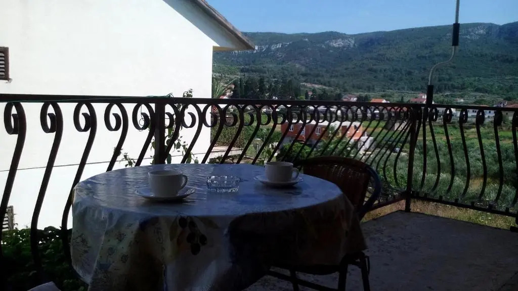 Studio with balcony