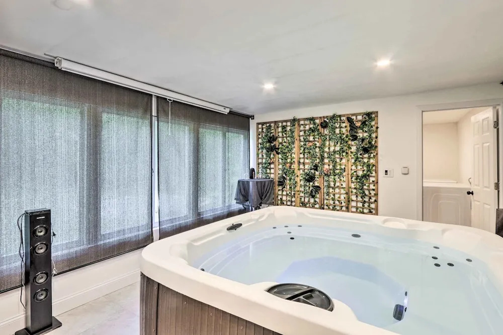 Upscale Waterbury Retreat w/ Indoor Hot Tub!