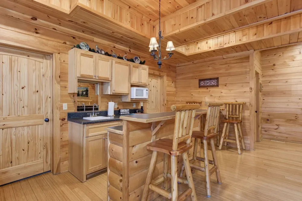 Cabin w/ Mountain Views, Hot Tub & Game Room!