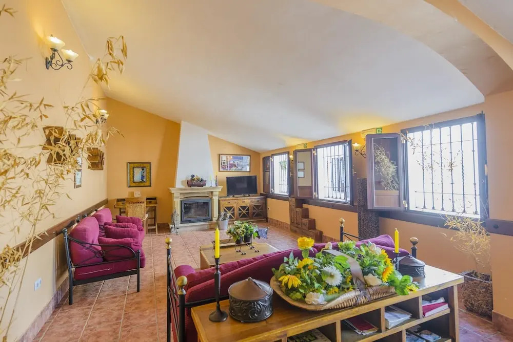 Villa With 10 Bedrooms in Rivero de Posadas, With Indoor Pool and Furn
