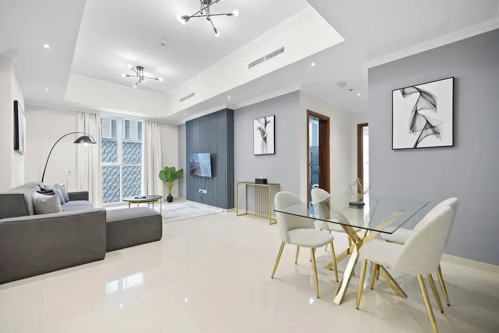 Pure Living - Beautiful 1BR With View of Burj Khalifa