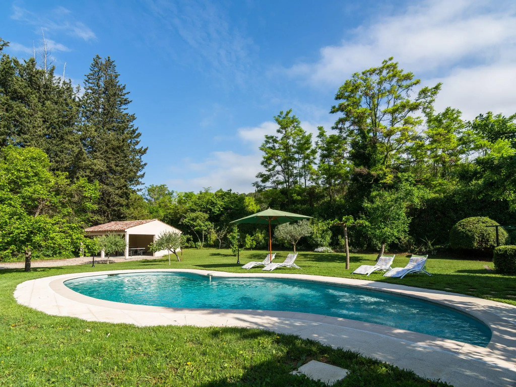 Sleep in former train station with beautiful pool and enclosed grass garden