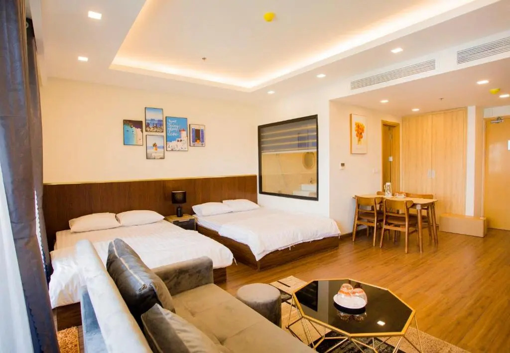 FLC SEA TOWER 2 giường đôi giá rẻ cho gia đình, nhóm bạn 4 người