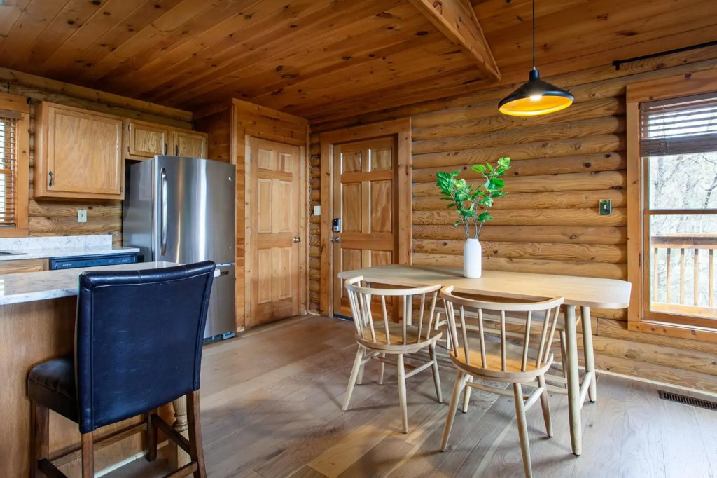 Constellation Station View Hot Tub Fireplace