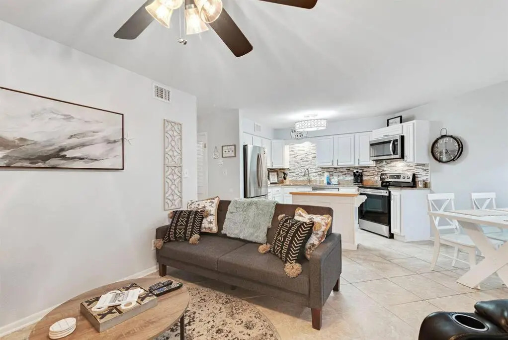 Sandpiper 12A-Beach Blessings Completely updated Beachfront Condo-Heated Pool