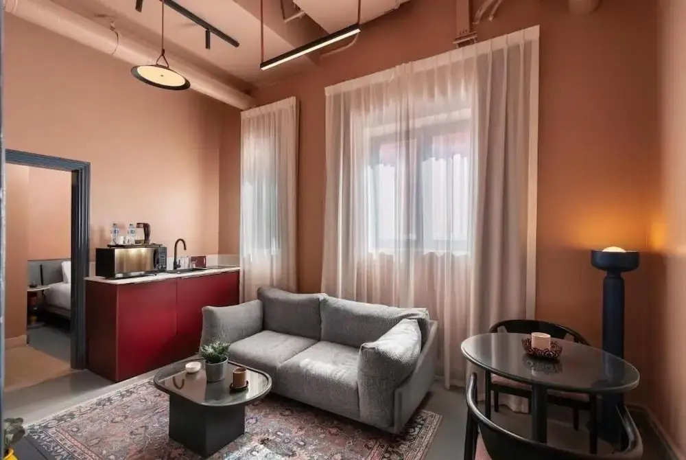 Brassbell grey apartments Bidair House