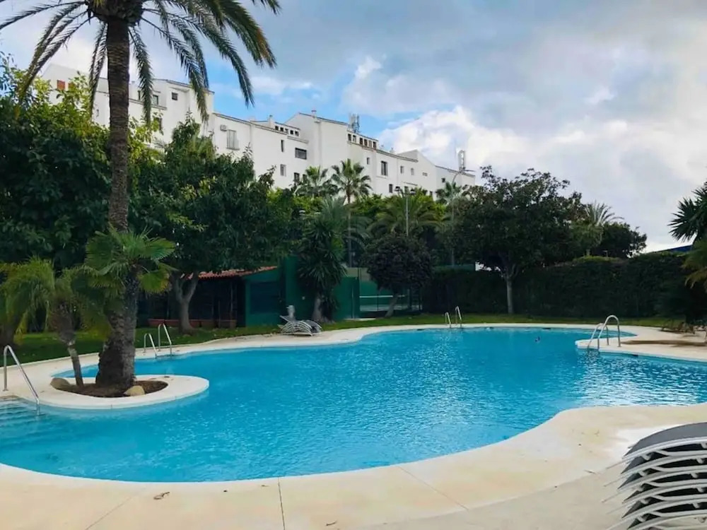 Apartment with 2 Bedrooms in Marbella, with Wonderful Mountain View, Pool Access And Furnished Terrace - 300 M From the Beach
