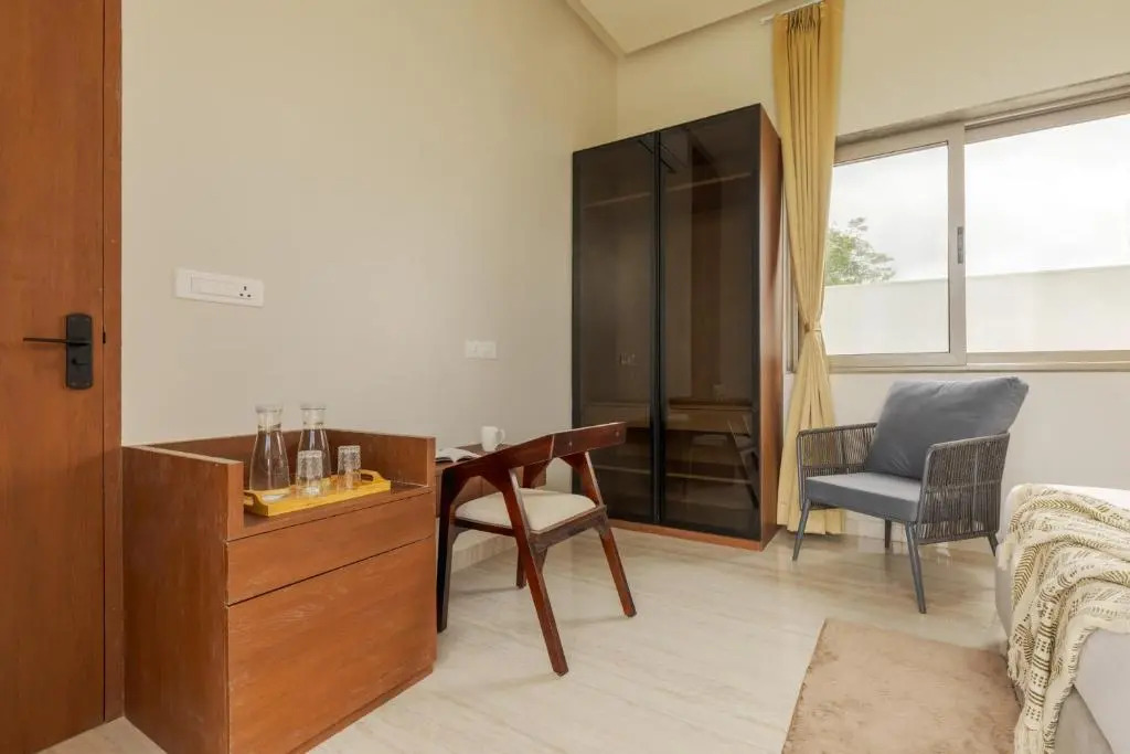 SaffronStays Raaga - luxury 4BR villa with private pool, lawns, gazebos & sweeping Aravalli hill vie