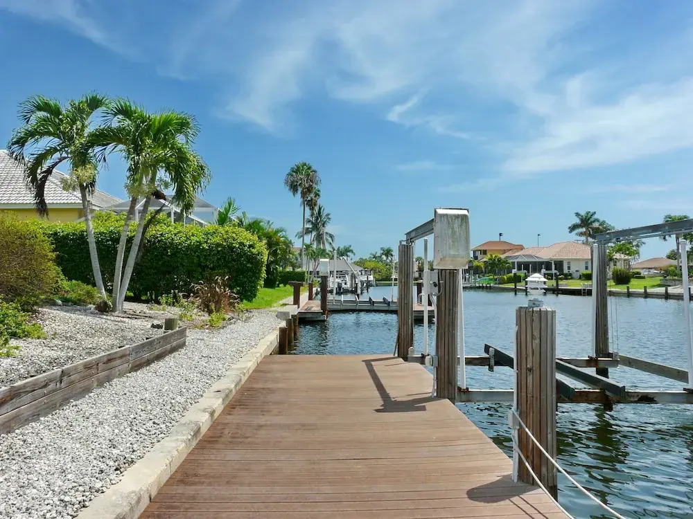 Idyllic Waterfront Home With Pool and Western Exposure