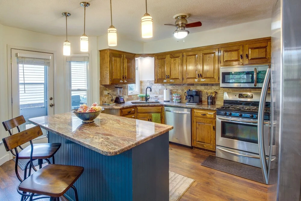 Overland Park Home w/ Fenced-in Yard & Gas Grill!