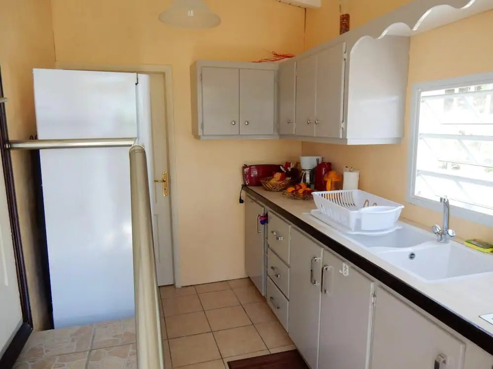 House with One Bedroom in Saint-Martin, with Wonderful Sea View, Furnished Garden And Wifi - 100 M From the Beach