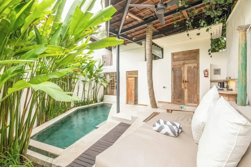 Serene 1BR Villa 800 to Echo Beach, with Pool