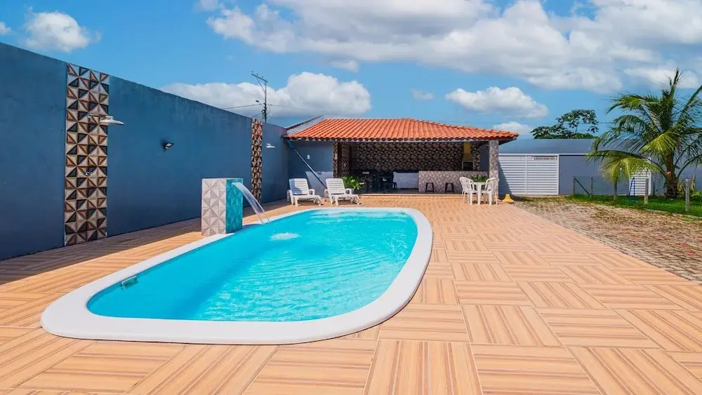 Casa com Wifi Churrasqueira e Tima Localiza o