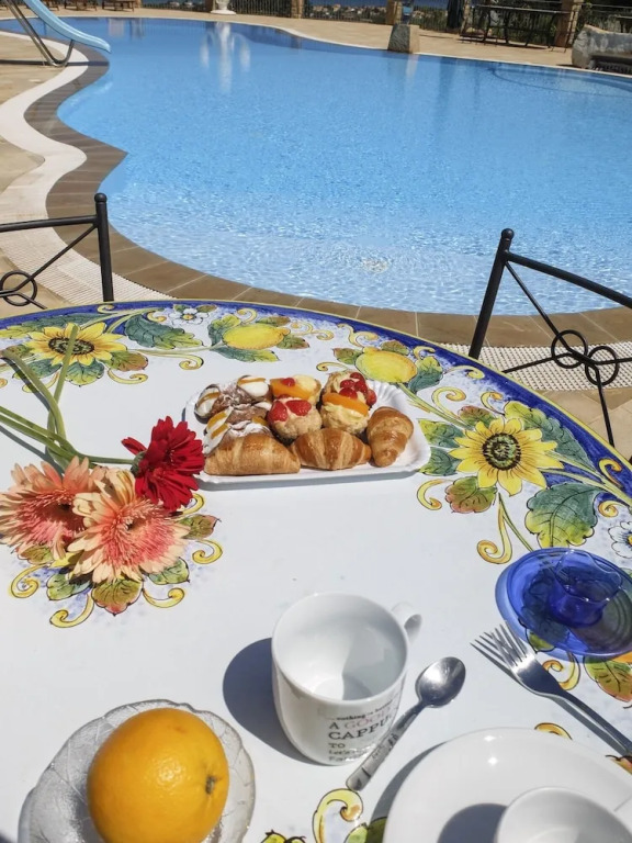 Agriturismo Le Terrazze sul Tirreno, two Rooms Apartment With sea View