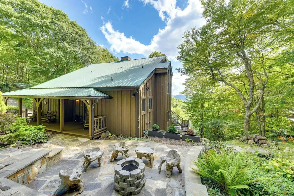 Golf, Sauna, Creek: Spectacular Smoky Mtn-view Gem