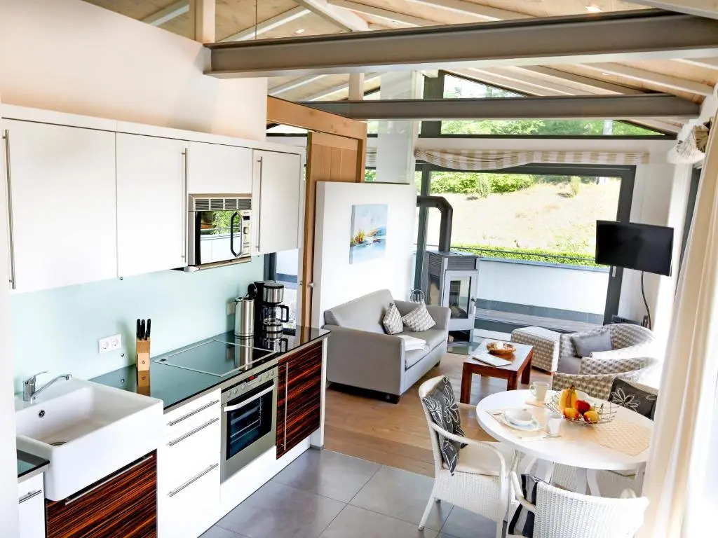 Villa Paula in Sellin - Penthouse mit Kamin und Dachterrasse