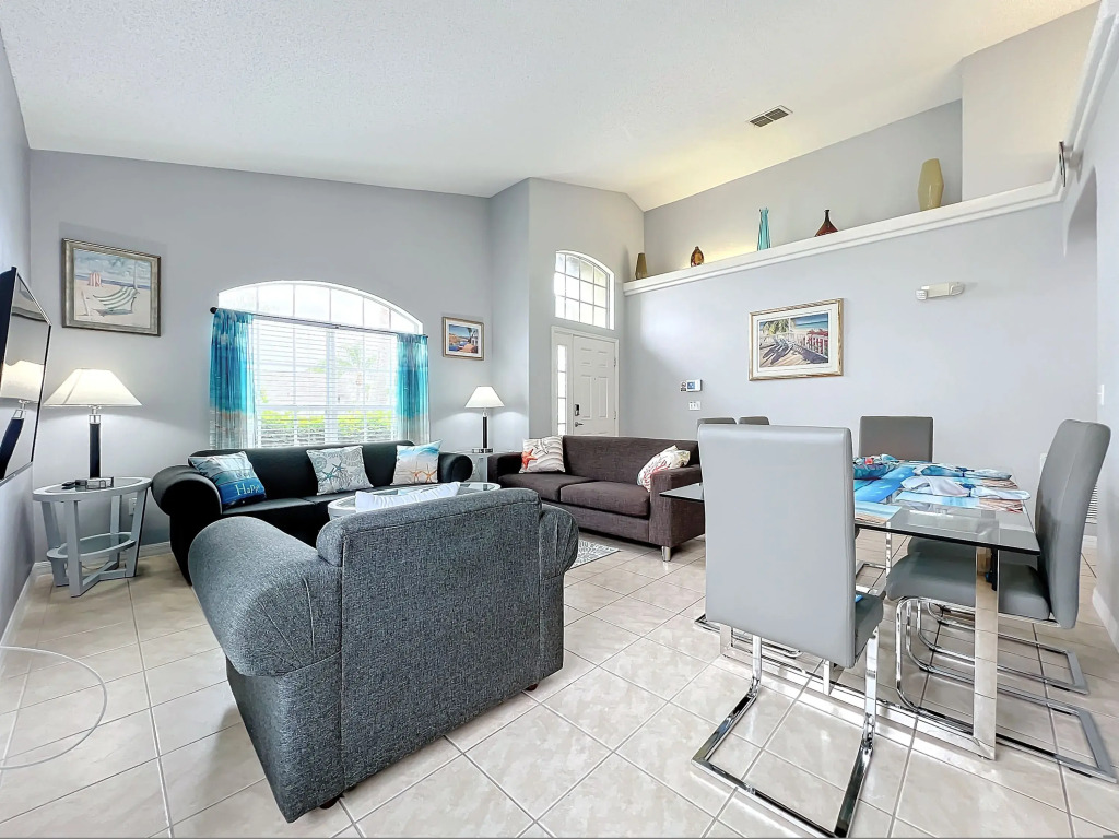 Beach Theme Vacation Pool Spa Home Mins to Disney