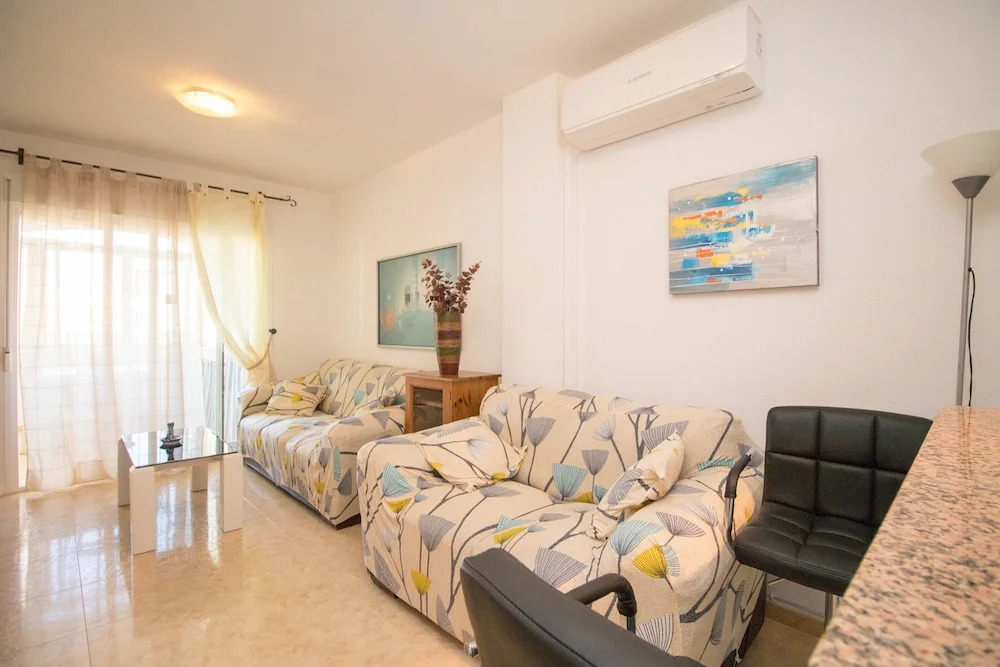 Apartment view to Swimming Pool & Garden