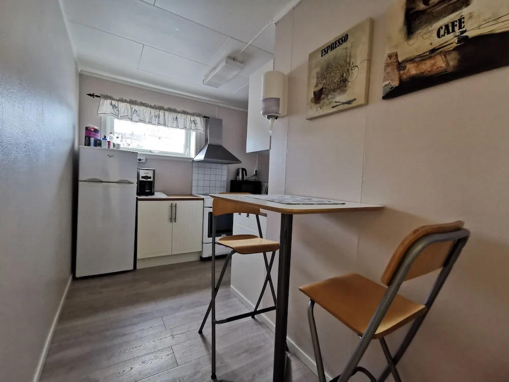 Midnattsol rom og hytter