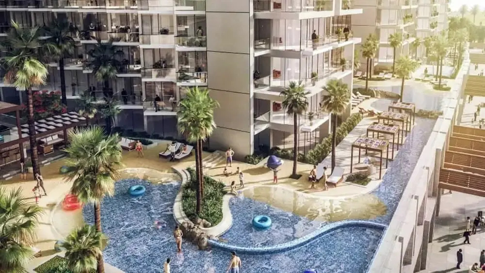 Modern 1 BR Golf Vita Damac Hills 1