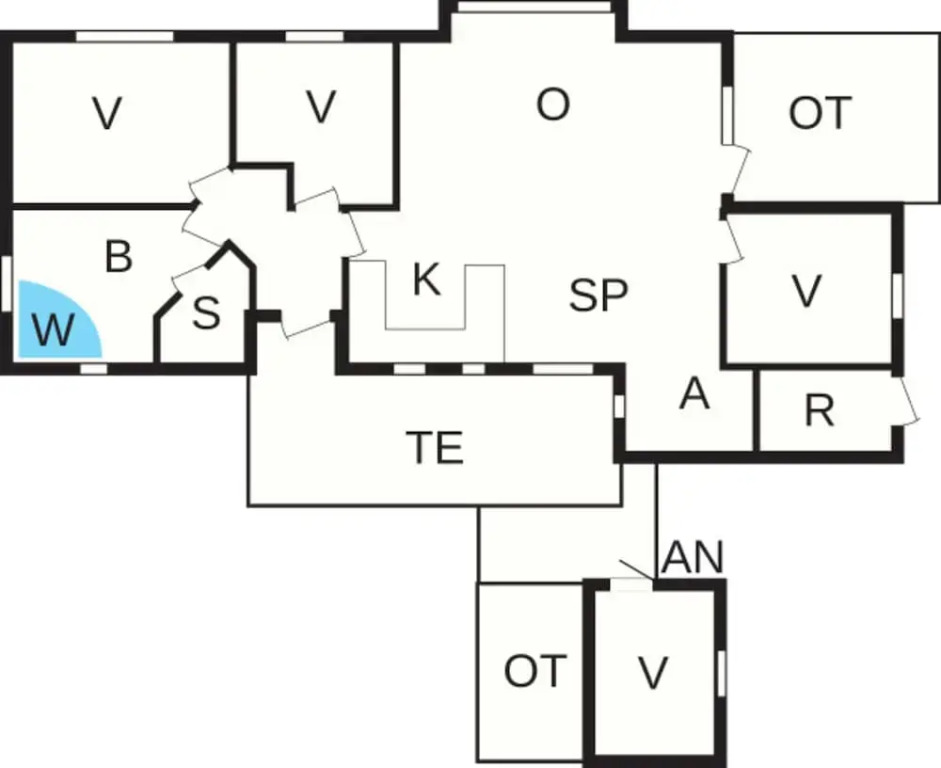 Serene Holiday Home in Oksbøl near Beach