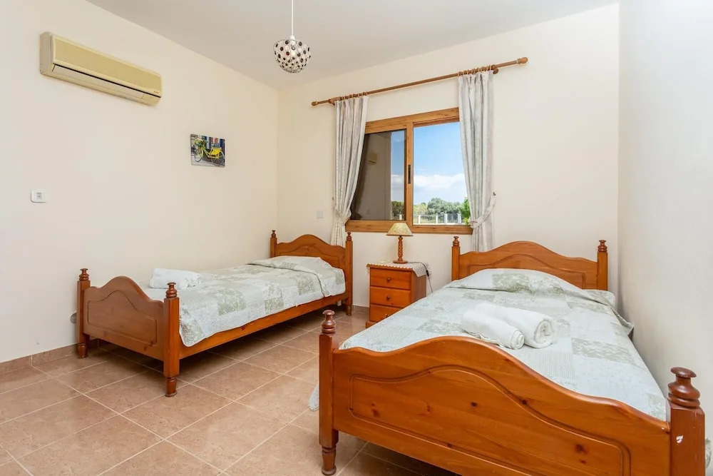 Achilles Beach Villa Large Private Pool Walk to Beach Sea Views A C Wifi Car Not Required - 2050