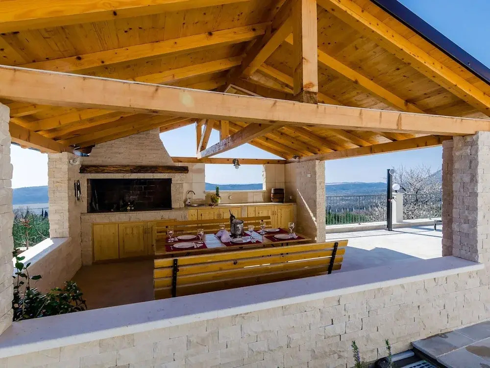 Villa in Gruda with Private Pool