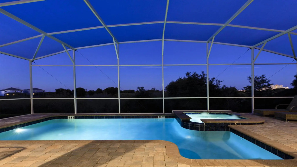 8BR Family Disney Getaway w Theatre Pool SPA
