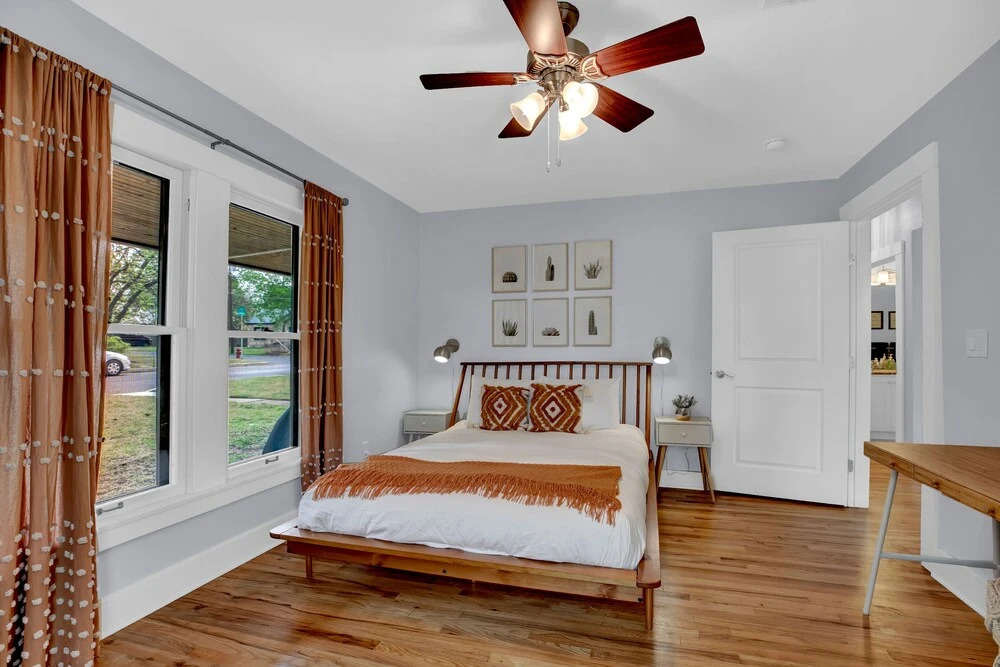 Luxurious Boho Home Blks From Main St w/ Hot Tub