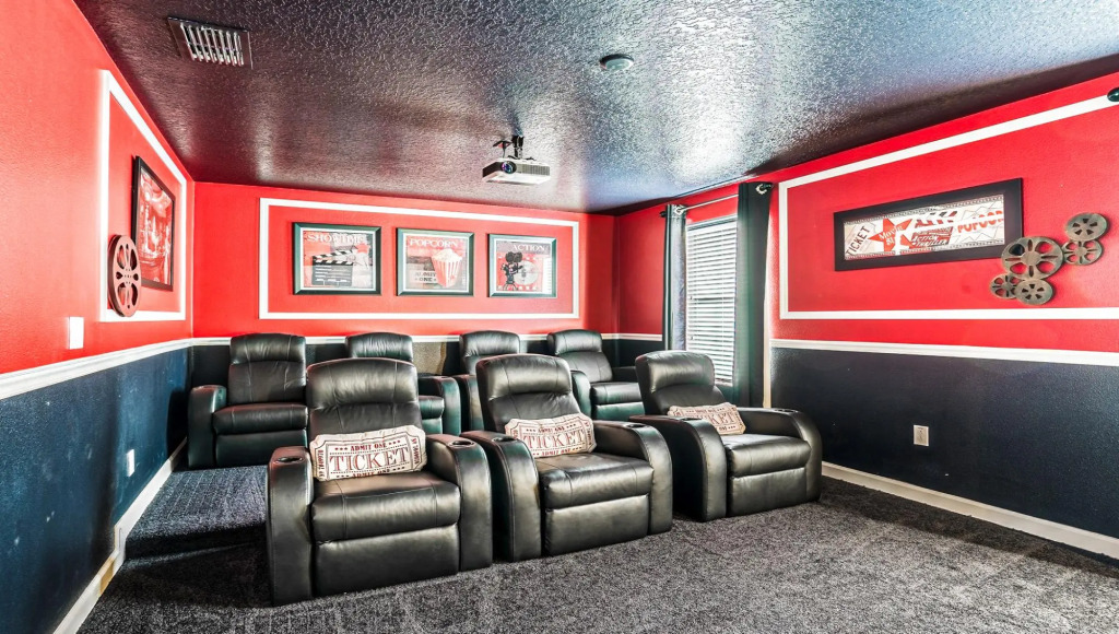 8BR Disney Home w Pool SPA Theater Near Clubhouse